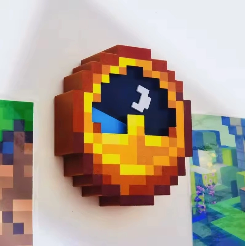 Minecraft Clock
